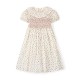 Katherine Johnson Dress Rosebud Plumetti with Vintage Rose Hand Smocking